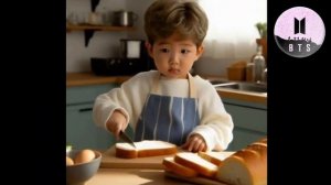 cute BTS AI as baby  BTS