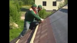 Монтаж мягкой кровли