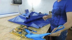 тент для хранения и перевозки катера