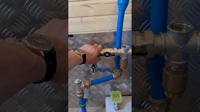 #дпивановское узел ввода и водоразбора воды в частном доме #сантехник #сантехника #воданадаче
