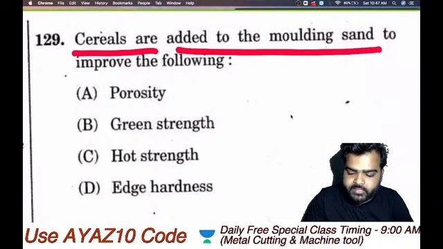 SSC JE MECHANICAL PREVIOUS YEAR QUESTIONS & SOLUTIONS | GATE | PRODUCTION ENGG | Shahpar Ayaz смотреть онлайн