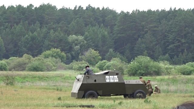 Реконструкция сражения Первой Мировой в Шадринске 2014, часть 2 смотреть онлайн