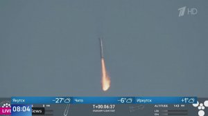 SpaceX показала кадры закуска ракеты-носителя Starship Flight 6