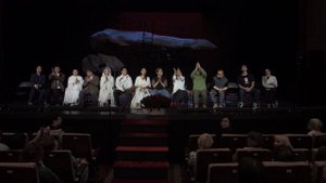 Встреча со зрителями
«Сирано де Бержерак» Национальный театр Китая