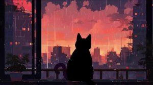 Rain monment 🌧️ Lofi Hip Hop Mix 🐾