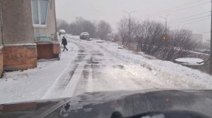 На Ниве тревел от первого лица. В Мурманске выпал снег.... Поехали кататься)