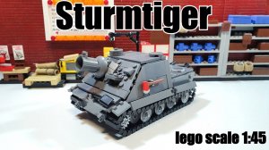 ЛЕГО инструкция Штурмтигр (Sturmtiger)  от World of lego Geek -