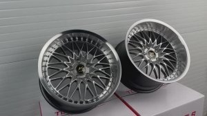 Диски SRL F051 18 9.5/10.5J вес 9,3kg Hyper Black Machined Lip