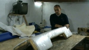 Перетяжка сидений катера