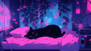 Lo-fi for cat 💤 Lofi music relaxes after a tiring week 😴