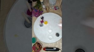 Часы из эпоксидной смолы 50см