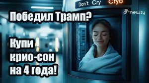 Не нравится Трамп? Купи крио-сон на 4 года!