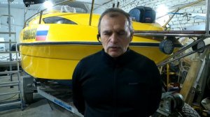 Ремонт стекол из оргстекла на катере