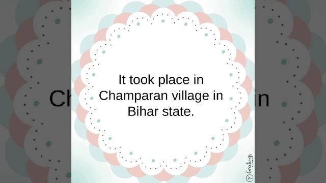 Champaran Satyagraha