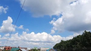 Гиперлапс съемка ,как плывут облака #гиперлапс #небо #облака #релакс #ветерок