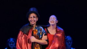 Спектакль «Балаганчик» режиссер Акоп Казанчян, студенты театрального факультета ДВГИИ