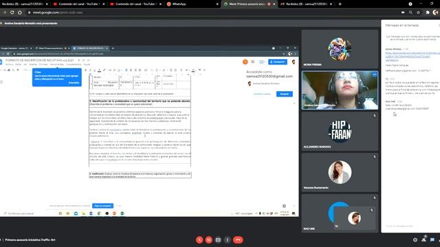 Meet Primera asesoría iniciativa Traffic Art Google Chrome 2021 06 25 11 32 09 смотреть онлайн