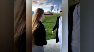 Likee! Масей и Лисичка Элина!