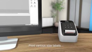 Brother QL-800 serien etikettskrivere - produktvideo
