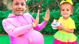Песенка о вкусной еде для детей о здоровых привычках с Майей и Машей