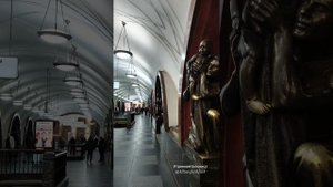 Моё Метро | Станция Площадь Революции (Москва, ноябрь 2024)