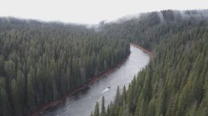 Аэролодка / Рыбалка на горной реке