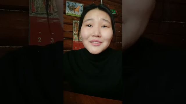 Юлия Санникова, студентка ВТУ им.М.С.Щепкина читает стихотворение "Доҕорум суруга" (автор неизвестен
