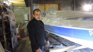 Ремонт корпуса катера Bayliner 1700