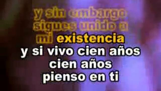 selena cien años karaoke.mpg смотреть онлайн