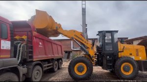 LONKING CDM853N в работе #lonking #фронтальныйпогрузчик