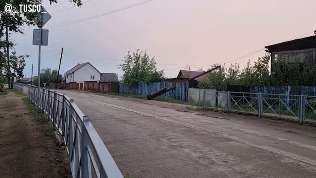 Сунтаарга улахан буурҕа түһэн иэдэттэ. От ыйын 29 күнэ, 2022 #стихийноебедствие #ураган #сунтар