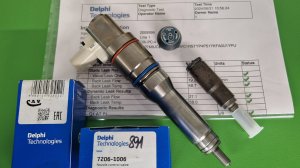 Форсунки Daf XF 106 460 2005596 и 1972591 MX13 до 2018г. Проверка и ремонт + кодирование