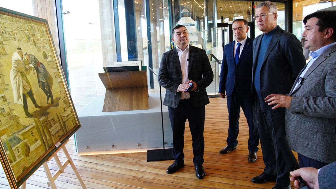 Чишминский р-н. Мавзолей Тура-хана. Евразийский музей кочевых цивилизаций. Октябрь 2024 г. смотреть онлайн