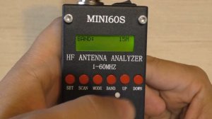 Работаем с антенным анализатором MINI60S