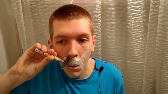 забрив c Parker 69CR Open combSupermaxLeaClivenYaqi