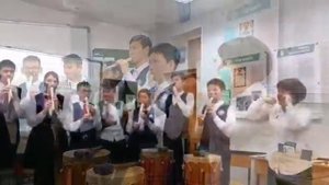 "Лето" "Сайын"якутская народная мелодия. Ансамбль 7 а класса