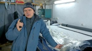 Заказ ходового тента катера Aquador 32 C