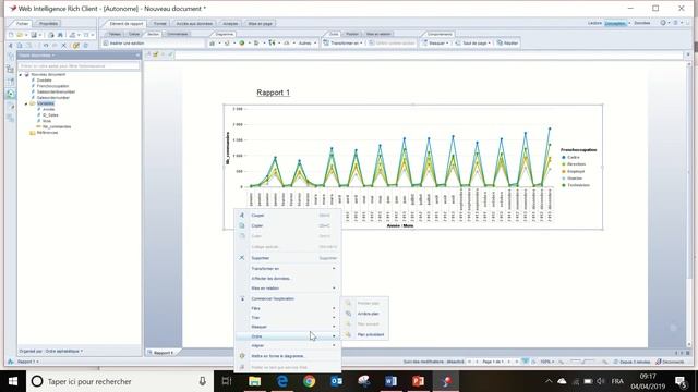 Tris personnalisés, mise en forme du rapport et insertion de sommes смотреть онлайн