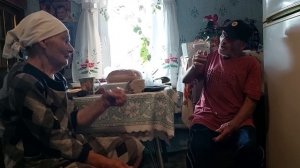 Дед Матвей в гостях  у бабушки Насти!