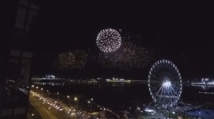 Салют 9 мая 2019 года в Казани.