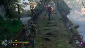 Прохождение игры God of War Ragnarok #63 Путешествия завершаются (без комментариев)