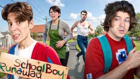 😱СБЕЖАЛИ С КОМПОТОМ ОТ ЗЛЫХ РОДИТЕЛЕЙ в SCHOOLBOY RUNAWAY в Майнкрафт.. смотреть онлайн