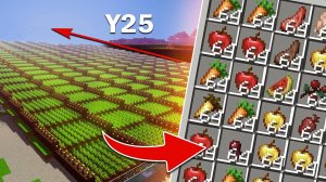 Я сломал Экономику Огромной Фермой на Анархии | largest potato farm in minecraft #майнкрафт