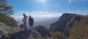 Крым . Экстремальные горы . Тренировочный маршрут .