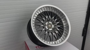 Диски SRL F051 18 9.5J вес 9,3kg Hyper Black Machined Lip