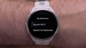 Garmin Support | Forerunner® 965 | Setting Up Wi-Fi®