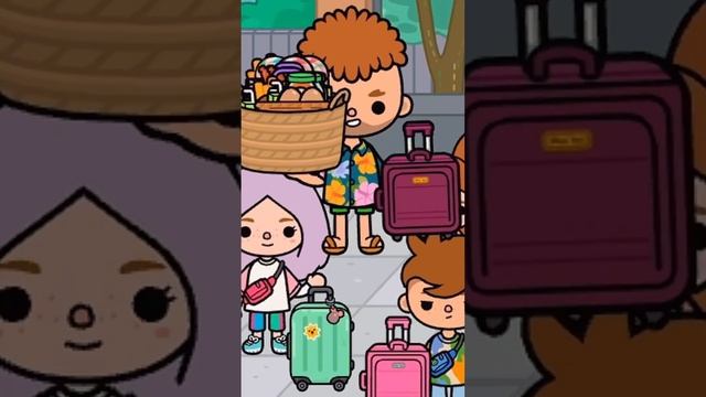 ОПОЗДАЛИ НА ПОЕЗД ТОКА БОКА 😱😱 #tocaboca #токабока смотреть онлайн