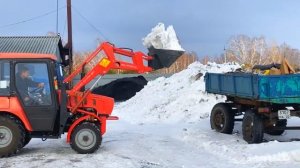 Погрузчик фронтальный ПЛ 0 4 320 для МТЗ 320 с навесками