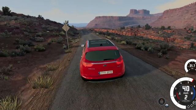 빔엔지드라이브 기아 스포티지ql 주행