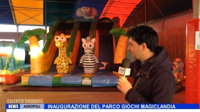 AGROPOLI INAUGURAZIONE DEL PARCO GIOCHI MAGICLANDIA смотреть онлайн